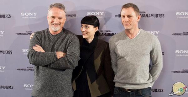 Millennium / David Fincher, Rooney Mara and Daniel Craig