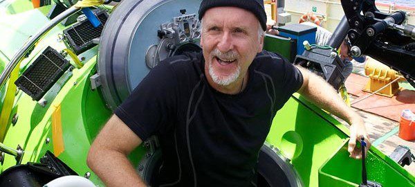 James Cameron, a bordo del Vertical Torpedo