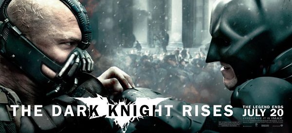 Bane y Batman en El Caballero Oscuro: La Leyenda Renace